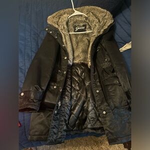 Guess Warm Winter Jacket with Hood